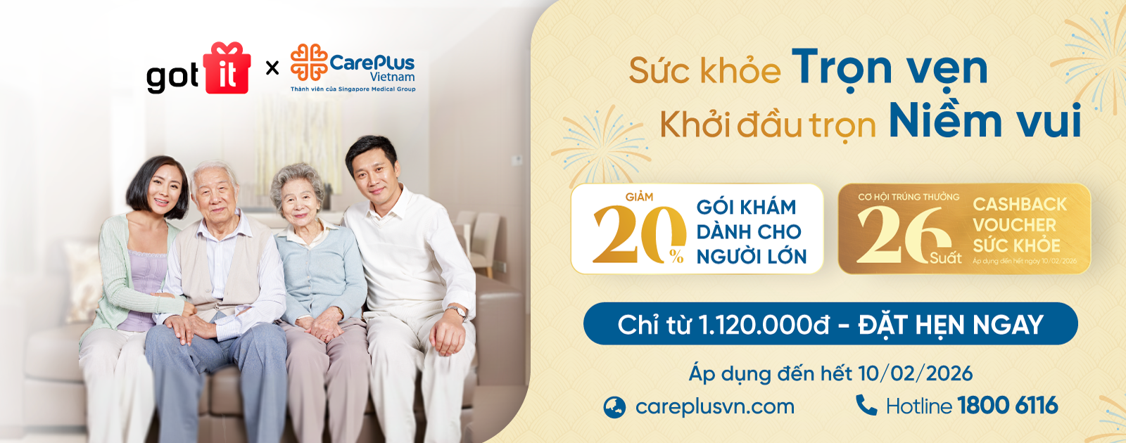CarePlus - Sức khỏe Trọn vẹn
